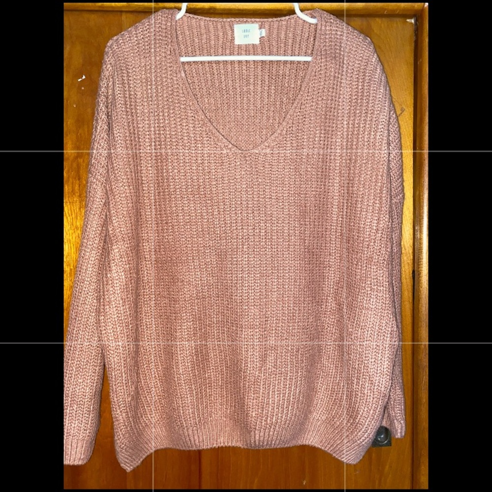 Oversized Knit Sweater Top